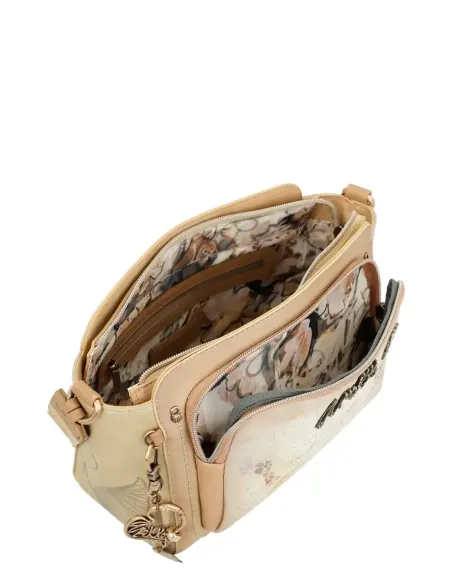 Mala a Tiracolo com Bolsa Frontal Anekke Stories