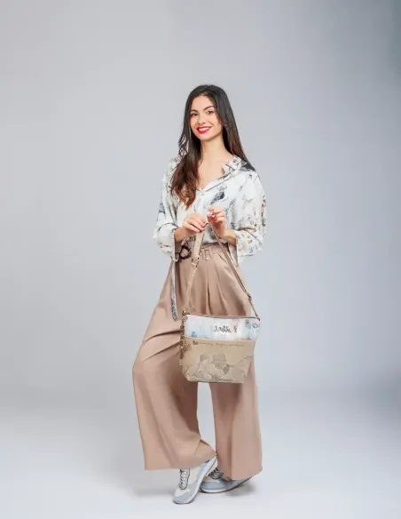 Bandolera Grande Con Bolsillo Frontal Anekke Whispers