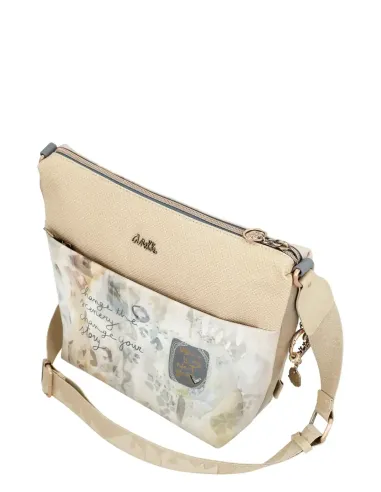 Bandolera Grande Con Bolsillo Frontal Anekke Whispers
