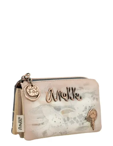 Porta-moedas Triple Compartimento Anekke Whispers