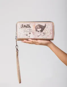 Carteira Grande Estampada RFID Anekke Memories 2