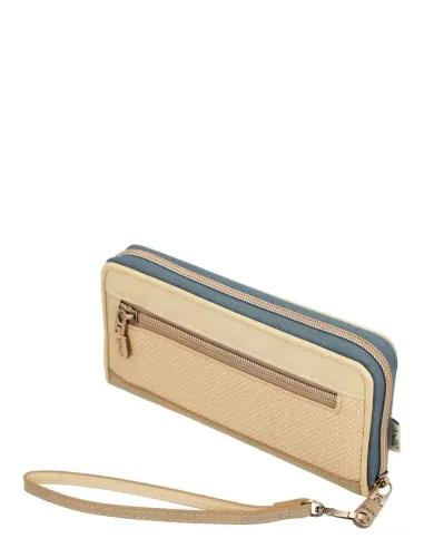 Billetero Grande Estampado RFID Anekke Memories