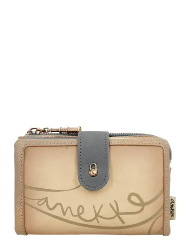 Cartera Mitjana Flexible RFID Anekke Memories