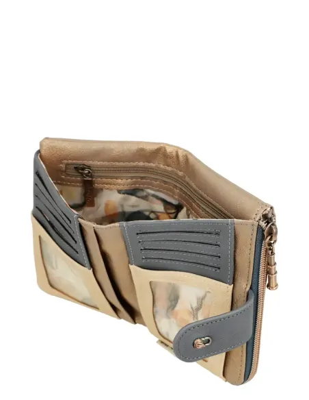 Cartera Mitjana Flexible RFID Anekke Memories