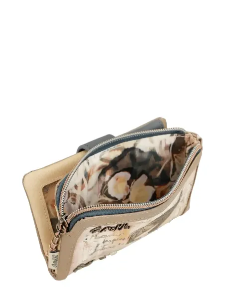 Cartera Mitjana Flexible RFID Anekke Memories