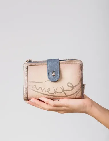 Cartera Mitjana Flexible RFID Anekke Memories