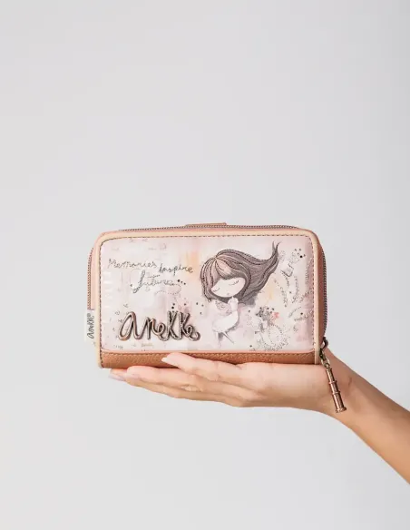 Cartera Mitjana RFID Anekke Memories