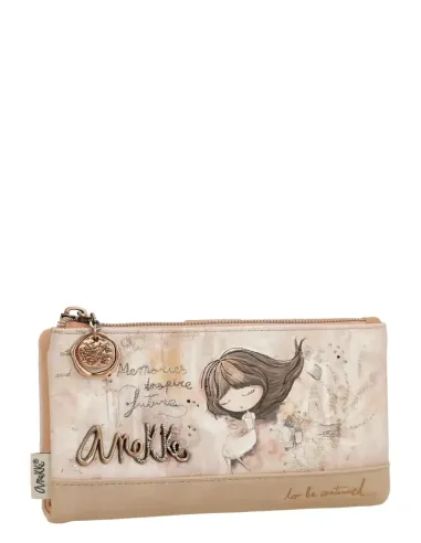 Cartera Gran Flexible RFID Anekke Memories
