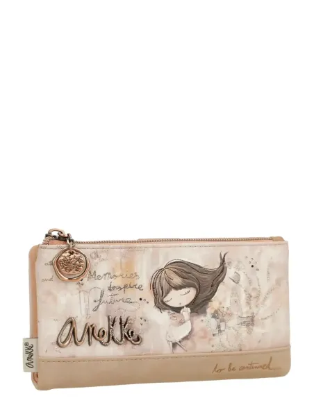 Cartera Gran Flexible RFID Anekke Memories