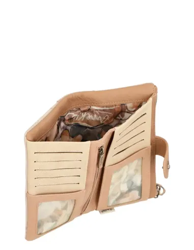 Cartera Gran Flexible RFID Anekke Memories