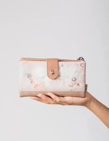 Cartera Gran Flexible RFID Anekke Memories