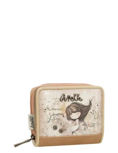 Carteira Pequena RFID Anekke Memories