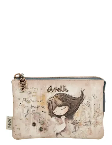 Monedero 3 Compartimentos Anekke Memories