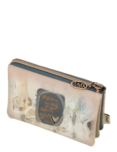 Porta-moedas 3 Compartimentos Anekke Memories