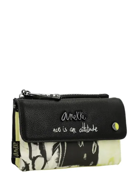 Porta-moedas Com Aba Anekke Nature Towanda