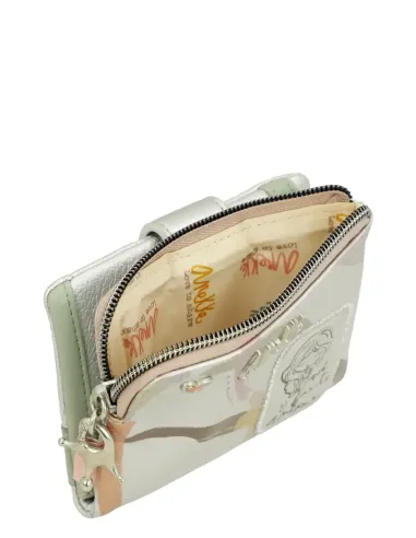 Cartera Pequeña Flexible RFID Anekke Smart