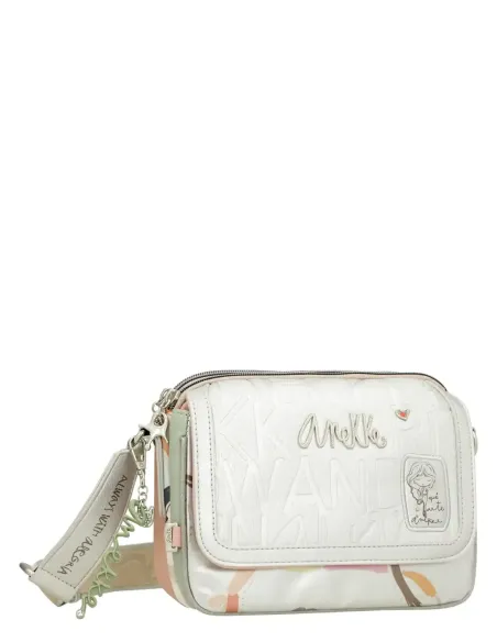 Bandolera Con Solapa Ovalada Anekke Smart