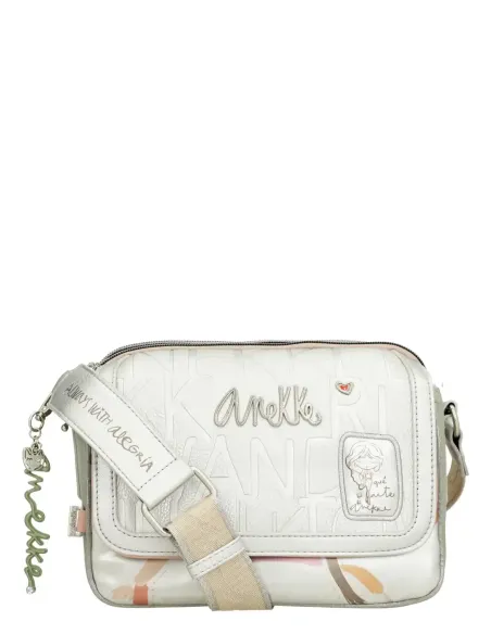 Bandolera Con Solapa Ovalada Anekke Smart