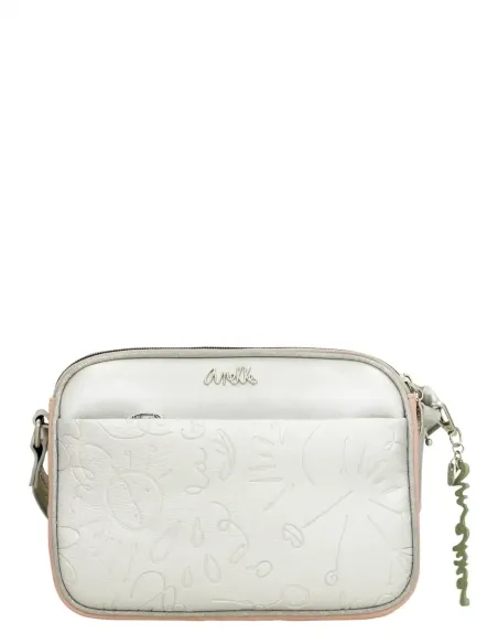 Bandolera Con Solapa Ovalada Anekke Smart