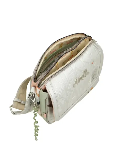 Bandolera Con Solapa Ovalada Anekke Smart