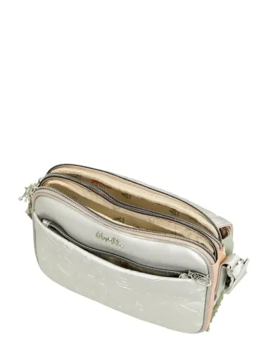 Bandolera Con Solapa Ovalada Anekke Smart