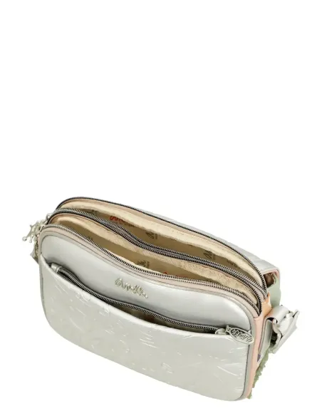 Bandolera Con Solapa Ovalada Anekke Smart