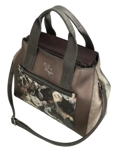 Bolso de Mano Con Bandolera Anekke Real