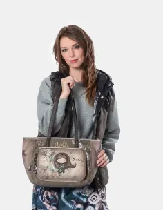 Bolso de Hombro Grande Anekke Real