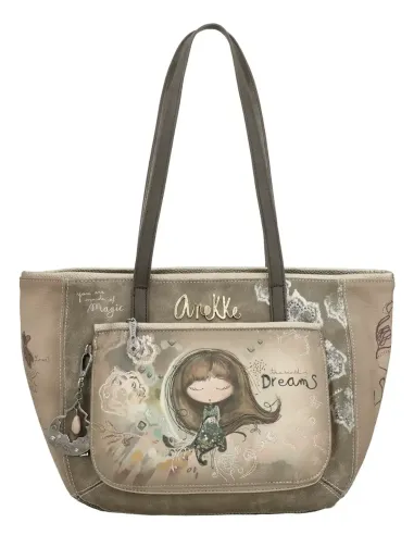 Bolso de Hombro Grande Anekke Real