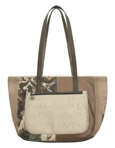 Bolso de Hombro Grande Anekke Real