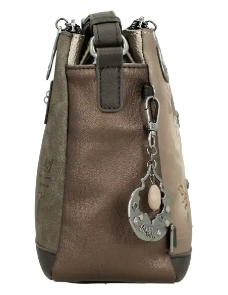 Bandolera Estampada 3 Compartiments Anekke Real