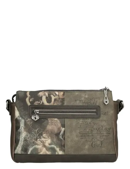 Mala a Tiracolo Estampada 3 Compartimentos Anekke Real