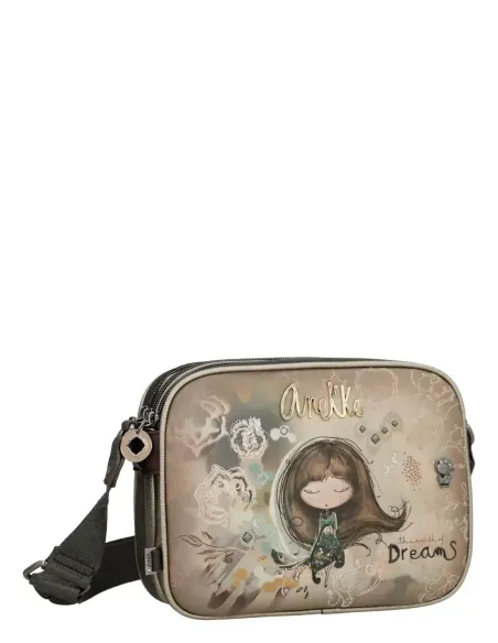 Mala a Tiracolo 3 Compartimentos Anekke Real