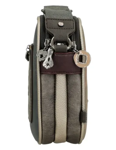 Mala a Tiracolo 3 Compartimentos Anekke Real