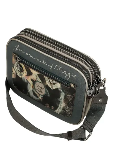 Mala a Tiracolo 3 Compartimentos Anekke Real