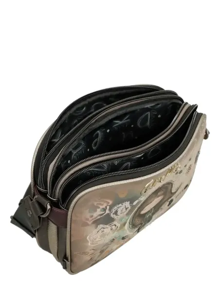 Bandolera 3 Compartimentos Anekke Real