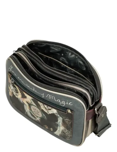 Bandolera 3 Compartimentos Anekke Real