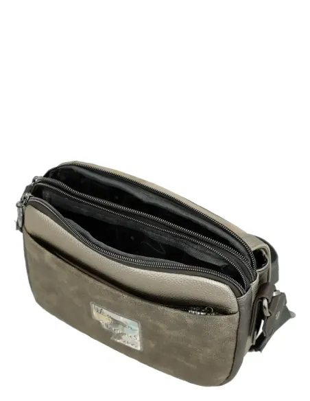 Bandolera Con Solapa Anekke Real