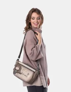 Mala a Tiracolo Pequena Ovalada Anekke Real