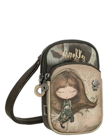 Mini Bandolera Ovalada Anekke Real