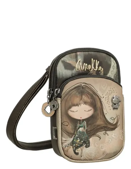 Mini Bandolera Ovalada Anekke Real