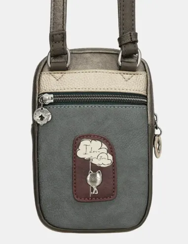 Mini Bandolera Ovalada Anekke Real