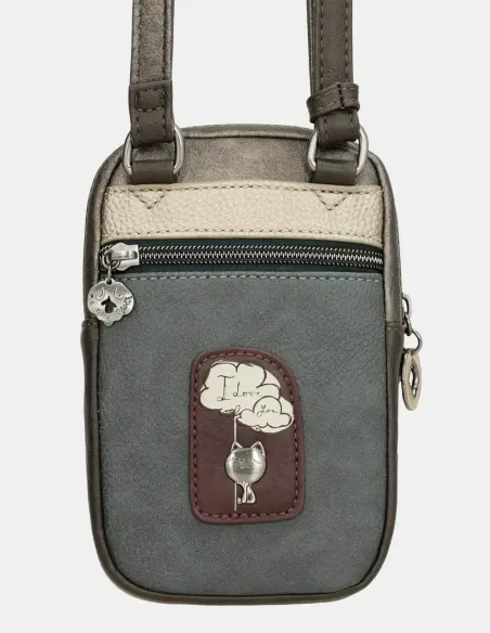 Mini Bandolera Ovalada Anekke Real