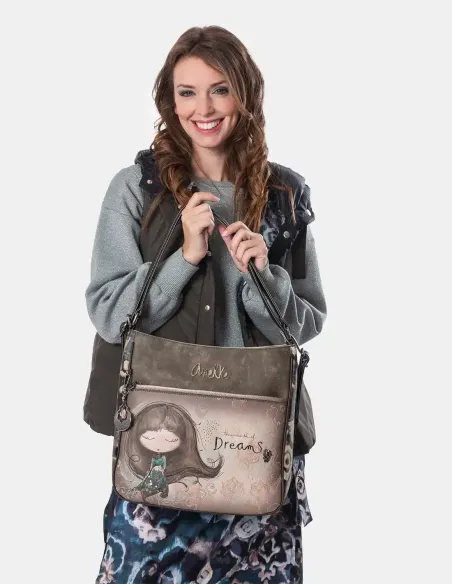 Mala Convertível Em Mochila Anekke Real