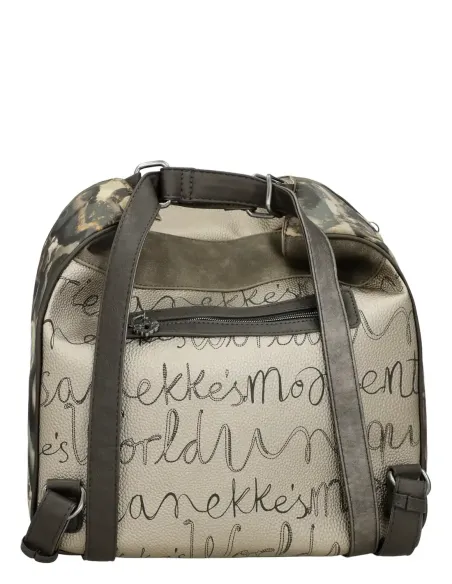 Mala Convertível Em Mochila Anekke Real