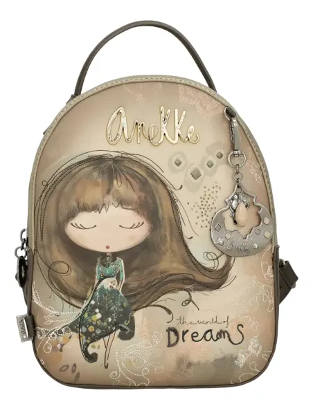 Mochila Pequeña de Paseo Anekke Real