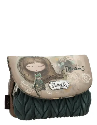 Porta-Moedas Com Aba Anekke Real