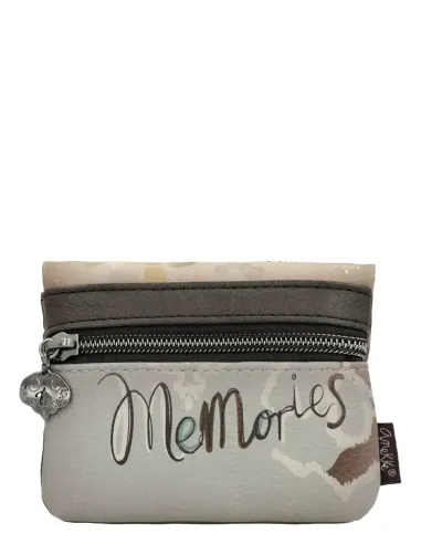 Monedero Con Solapa Anekke Real