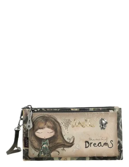 Carteira E Mala de Mão Anekke Real