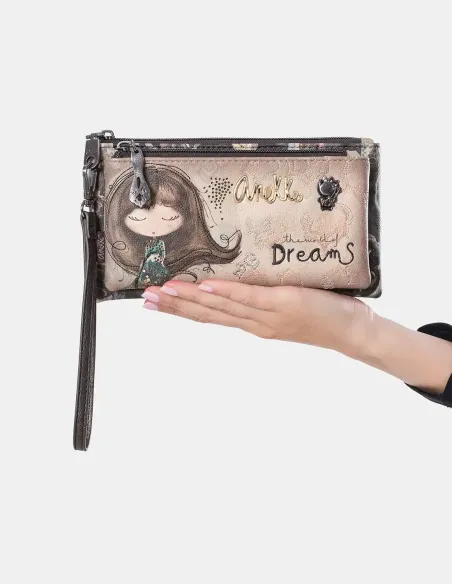 Carteira E Mala de Mão Anekke Real